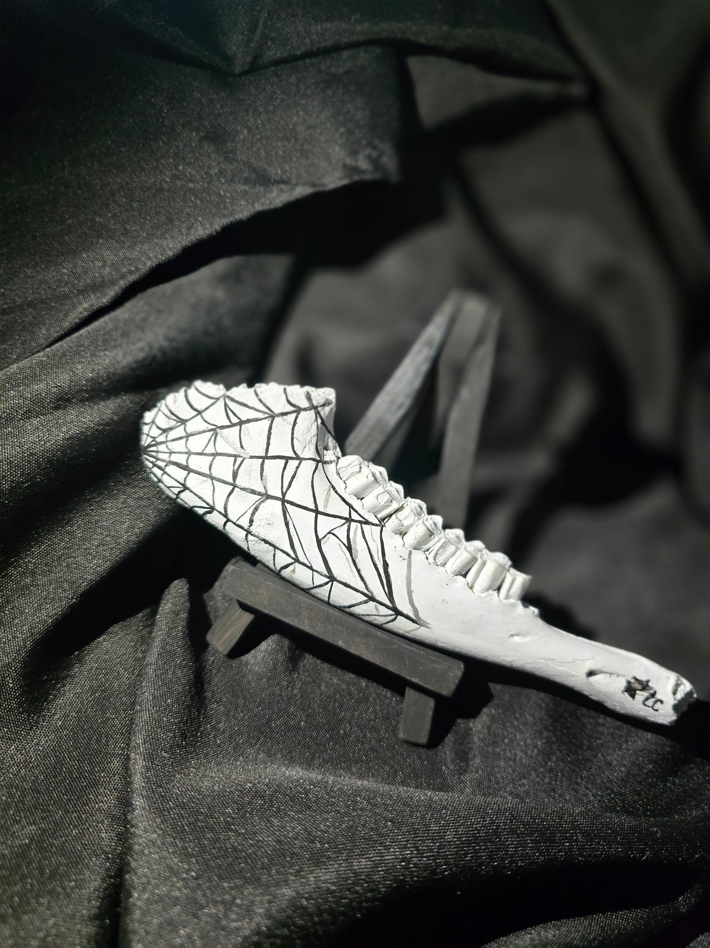 Hand-Painted Deer Jawbones